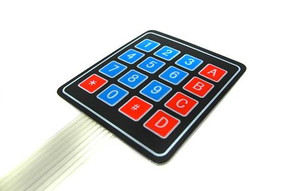 Teclado Matriz De Membrana 4x4