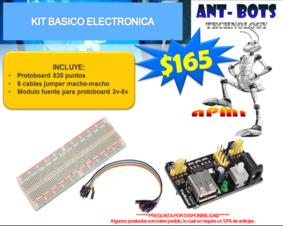 Kit básico electrónica